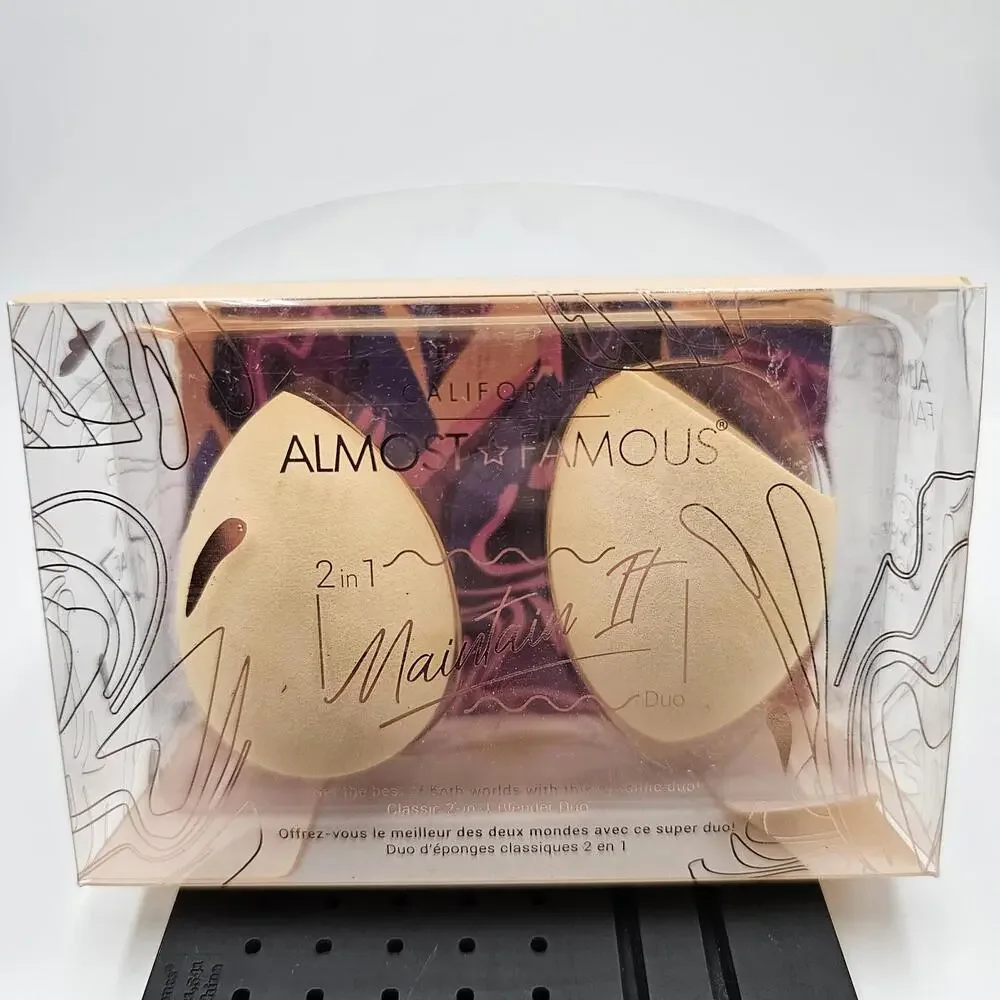 Almost Famous Makeup Blending‎ Sponges (2 Pack)